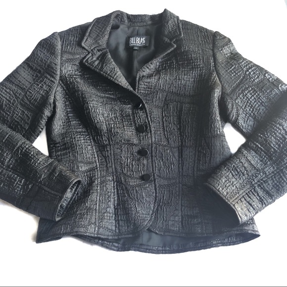bill blass Jackets & Blazers - Vintage Bill Blass textured evening blazer